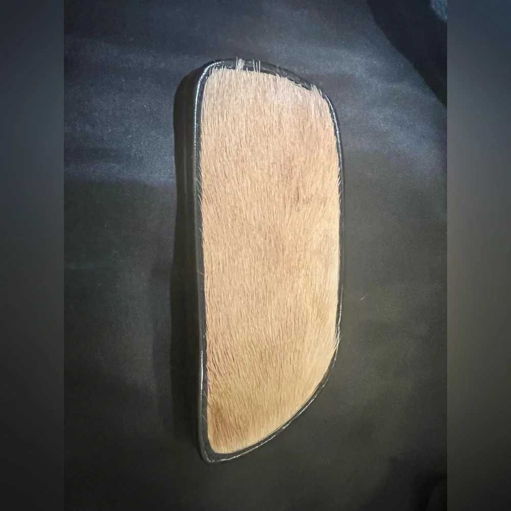 Genuine Leather & Cowhide Sun Glass Holder